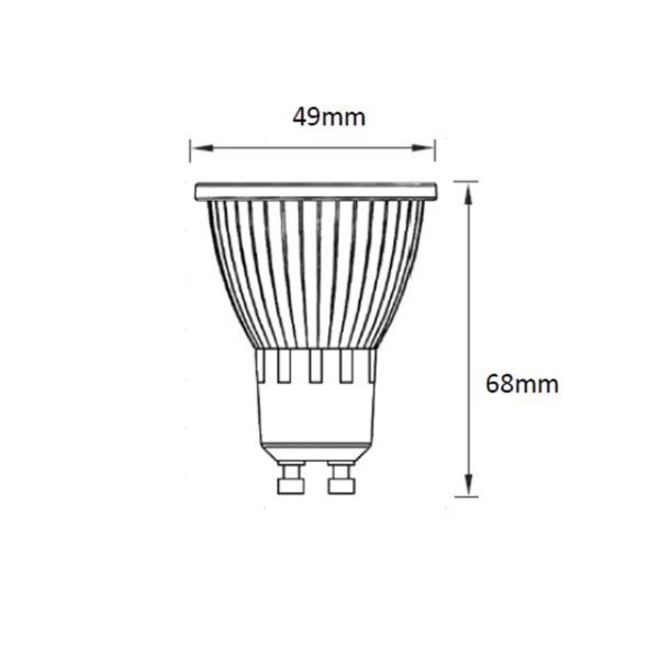 LED Spot GU10 7W - Image 2