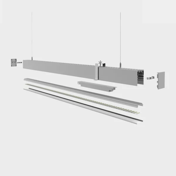 LED Aluminium Profil 52 x 70mm - Image 2