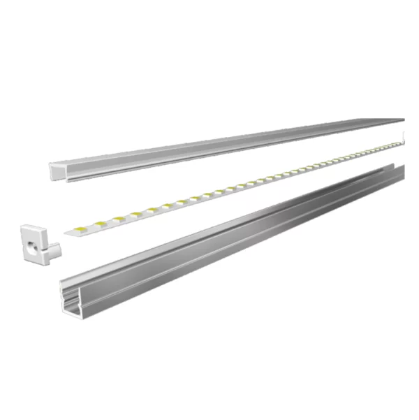 LED Aluminium Profil 10 x 10mm - Image 2