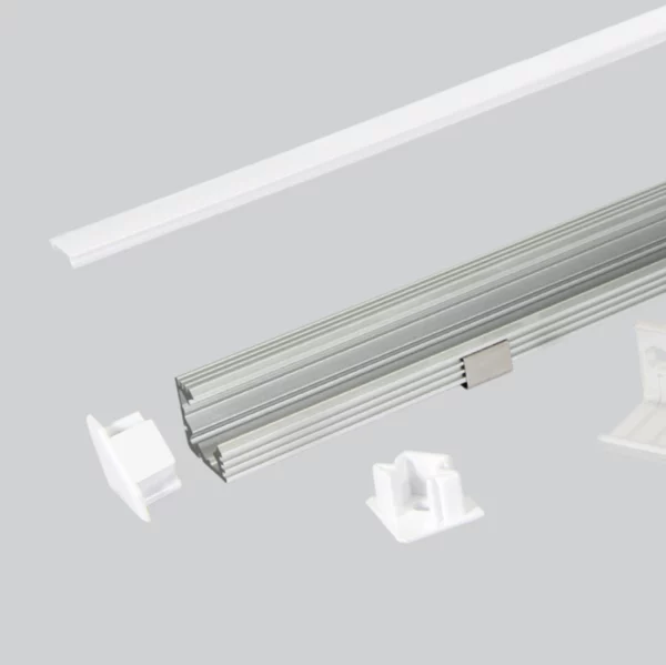 LED Aluminium Profil 19 x 19mm - Image 2