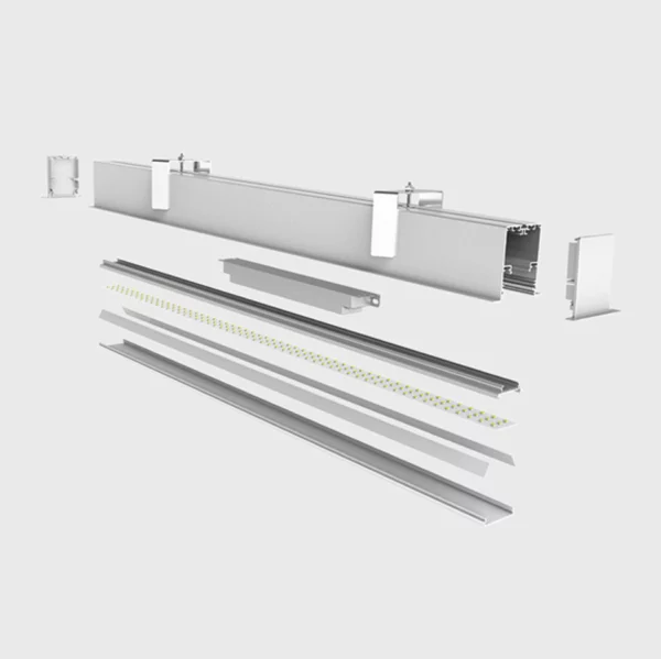 LED Aluminium Profil 72 x 70mm - Image 2