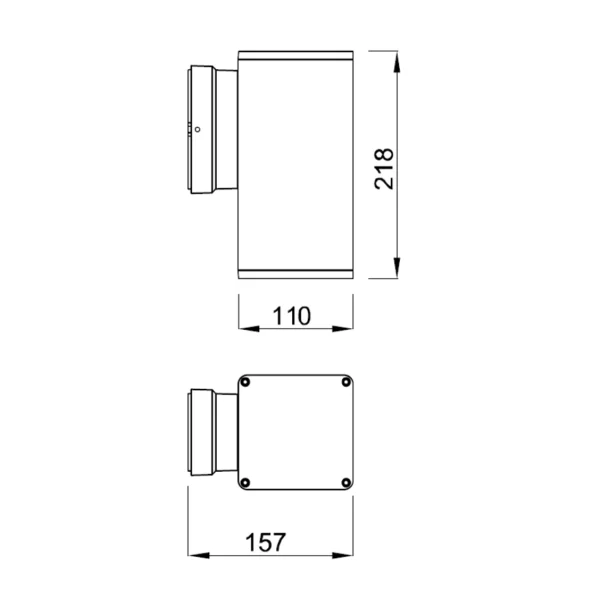 LED Wandleuchte CREO 10W - Image 2