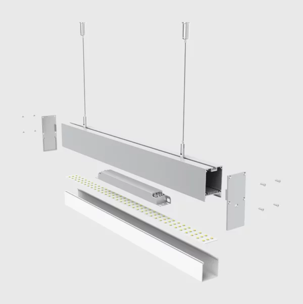 LED Aluminium Profil 38 x 90mm - Image 2