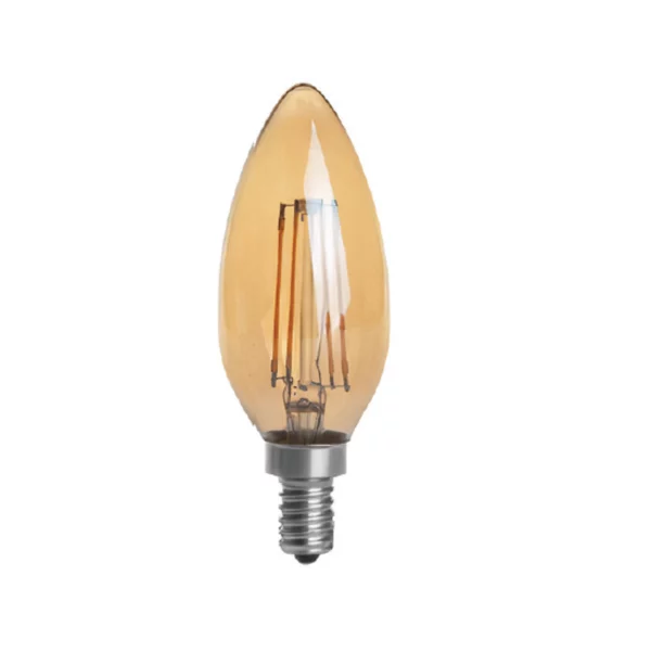 LED Filament C35 Amber 4W