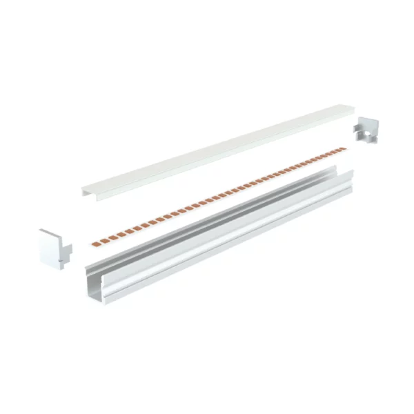 LED Aluminium Profil 14 x 15mm - Image 2