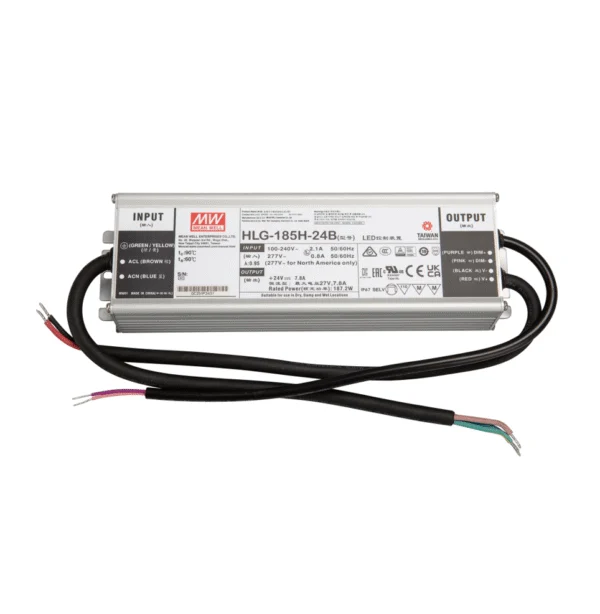 LED Treiber 185W | HLG | 24V/7.8A | 1-10V