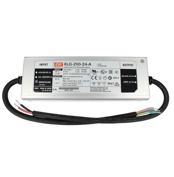 LED Treiber 200W | XLG | 24V/8.31A | Ein/Aus